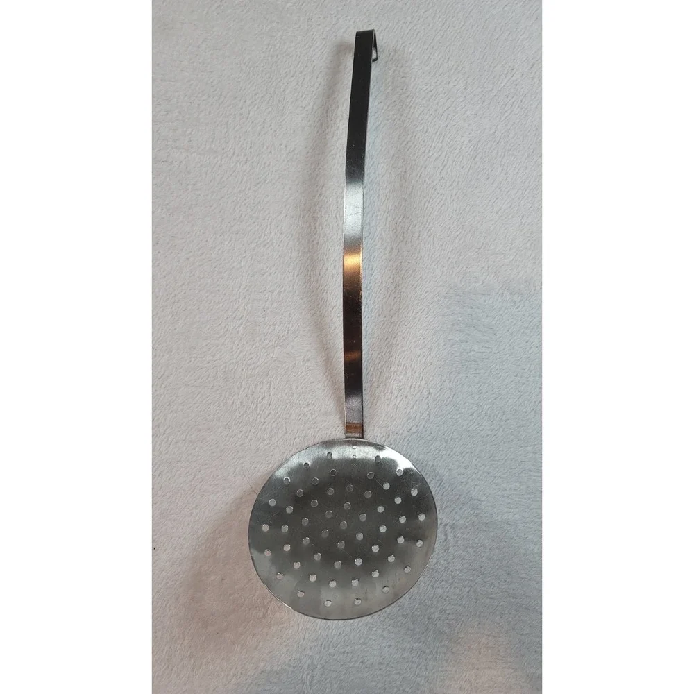 Vintage Stainless Steel Ladle With Hook Resturant,‎ Korea, Kalian